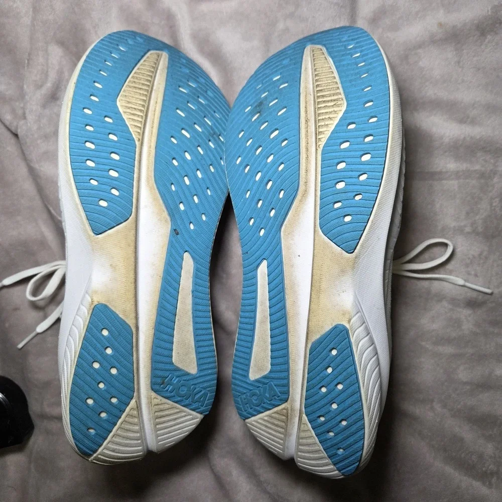 HOKA Mach 6 Running Shoes Women's Size 8.5‎ B White Nimbus Cloud